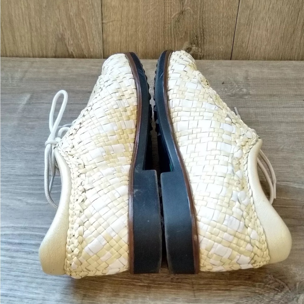 AEROGREEN UNISEX/Women’s Golf Shoes Size 10 Hand Woven Leather, made in ITALY - Picture 9 of 12